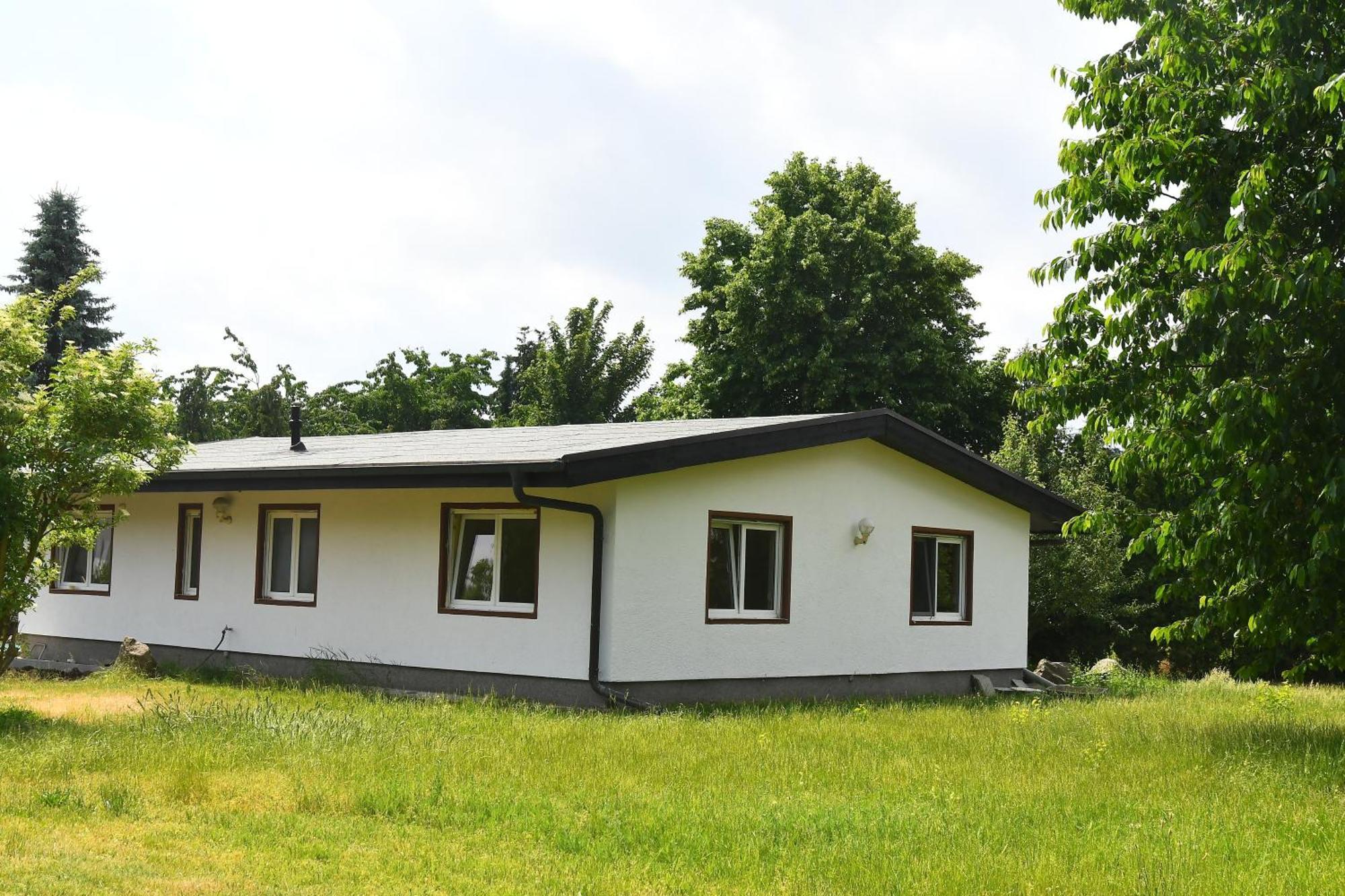 Behaglicher Bungalow Fuer Mensch Und Hund Barkhagen Dış mekan fotoğraf