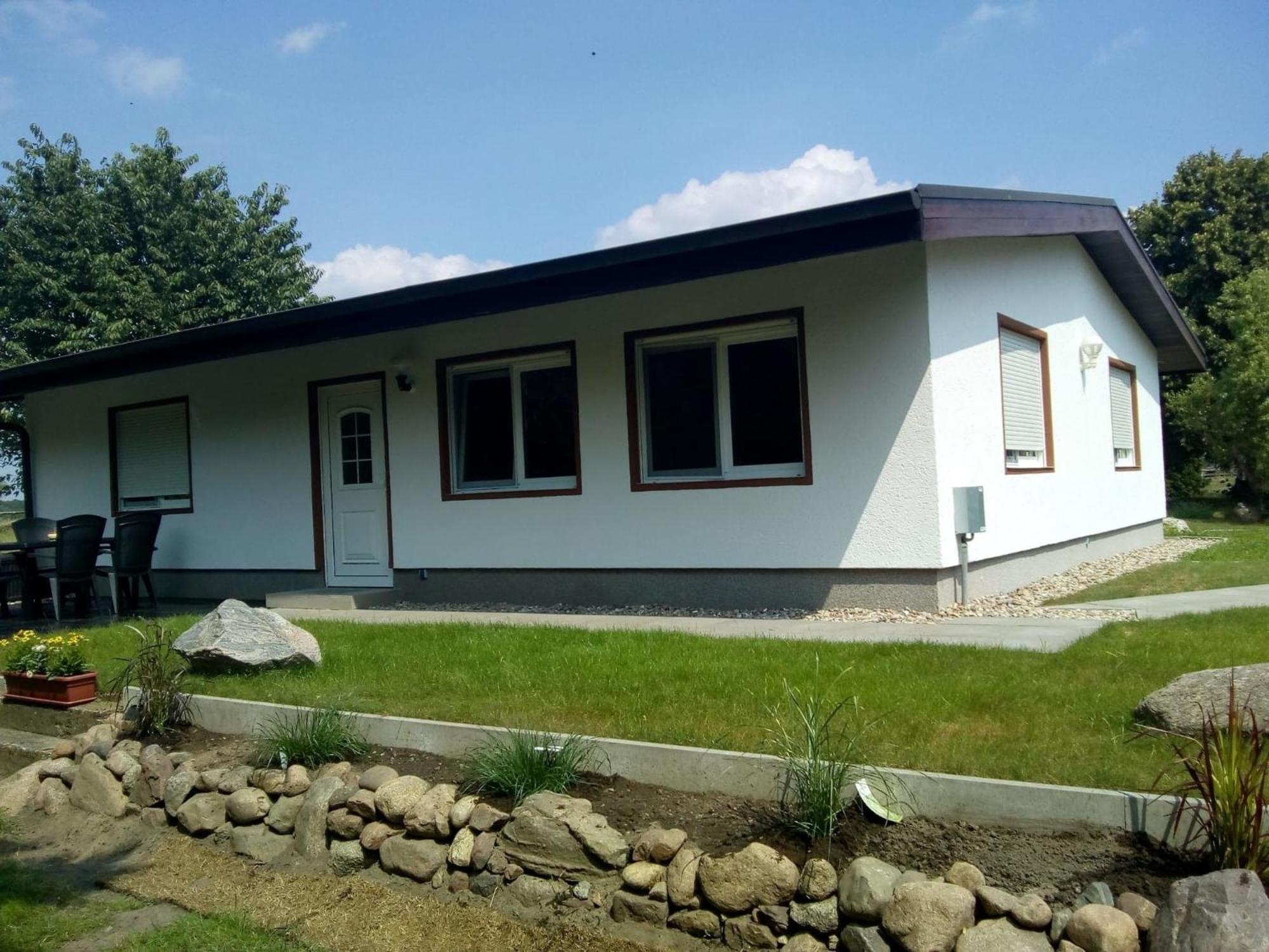 Behaglicher Bungalow Fuer Mensch Und Hund Barkhagen Dış mekan fotoğraf